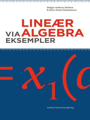 cover image of Lineær algebra via eksempler